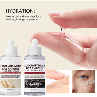 White Rice Glow Repair Shot | Gentle Cleansing Essence & Exfoliant