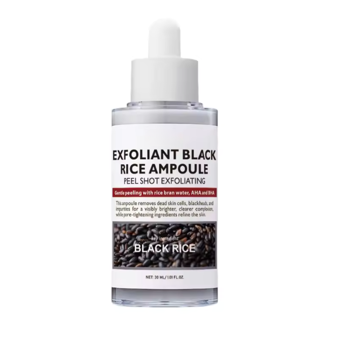 Black Rice Glow Repair Shot | Gentle Cleansing Essence & Exfoliant